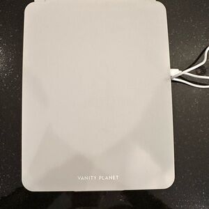 Vanity Planet Gray LED Mirror